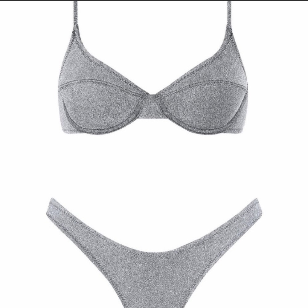 TRIANGL Lina Sparkle Suit NWOT